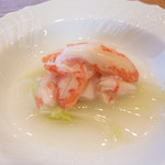 じん市 - ずわいがにとキャベツのクリーム煮