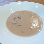 じん市 - 松茸のスープ
