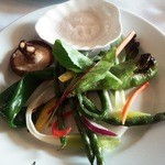 SAKURAGUMI - バーニャカウダ　烏賊ＮＧなので赤穂の塩で・・・