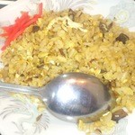 定食の　炒飯