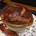 福島 るぼわ - スッポンとトランペット茸、百合根のアンクルート