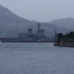 ミサロッソ - 軍艦も見えます・・。