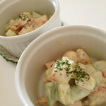 プレノタート - アボガドと小海老のカクテル