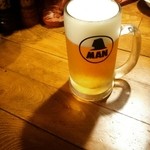 ビアホールMAN - 生ビール
