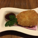 居酒屋 いちひろ - 突き出しのコロッケ