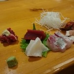 寿し金 - 刺身の図