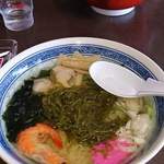 金剛食堂 - めかぶラーメン。