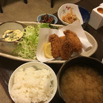 こーちゃん - カキフライ1,200円+ご飯セット300円【2015.11】