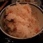 玉鬘 - 【2015年11月17日】牡蠣と蟹の炊き込みご飯。