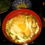 玉鬘 - 【2015年11月17日】お野菜たっぷりのお味噌汁。