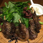 ビストロモナミ - 真鴨は一匹丸々だったので、部位によって作り分けしてくださります。