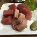 魚介 京橋店 - マグロ三種盛