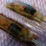 ぷれす亭 - どんどん焼きしょうゆとソース味各200円