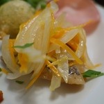 ZUZU - （2015/9月）Bセットの前菜盛り合わせの一品