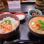 大森 茶々 - 桜海老しらす飯付きとん汁セット（1,150円）