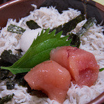 大森 茶々 - とん汁セットの明太子しらす飯