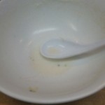 しろくま食堂 - スープ飲み干し♪