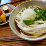 Kinunobebashi Udon Kenkyuusho - ぶっかけ　ひや　焼き野菜