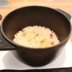 ビストロアム - ランチコース 3888円 の栗御飯