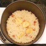 ビストロアム - ランチコース 3888円 の栗御飯