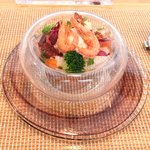 ビストロアム - ランチコース 3888円 の魚介のパフェ