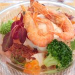 ビストロアム - ランチコース 3888円 の魚介のパフェ