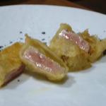 鶏料理ひとりひとり - フォアグラの天麩羅中