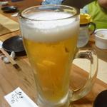 鶏料理ひとりひとり - 先ずは生ビール