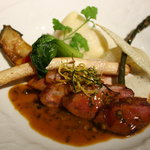 レストラン・マッカリーナ - 2010年7月3日のディナー　メインディッシュ　カモ