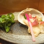 Daikoku Zushi - ホッキ貝の塩焼き