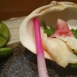 大黒寿司  - ホッキ貝の塩焼き