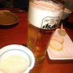 鳥元 - ★2015・11再訪　乾杯生ビール