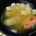 せきのや - せこがに味噌汁