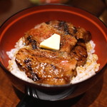 Akasaka Tsutsui - 特味彩セット　（名物ミニビフテキ丼）