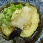 魚介屋 玄徳 - 151008新潟　玄徳　小茄子の揚げ出し