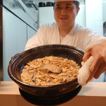 Kondo - 「ご飯」松茸とのどぐろの炊き込みご飯　2015年9月