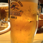 Hakata Motsunabe Yamaya - 生ビール