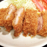 とんかつ・串揚げ 冨岳 - チキンカツ2015年11月