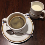シビタス - コーヒーのクリームは本物の生クリーム。美味し！