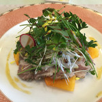 フォン・ド・タナハシ - 2015.11. 三元豚のハム　柿と