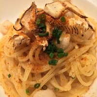 代官山ASO チェレステ 日本橋店 - 松茸とカラスミのアサリ出汁スパゲッティ