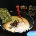 ひげ坊主 - H.27.6.10.夜 ミニらぁめん 450円