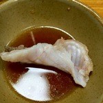 海鮮茶屋 - 金目鯛のしゃぶしゃぶ。身が締まってます。