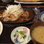 東京酒BAL 塩梅 - 名物トンテキ定食 900円