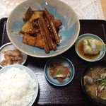 海鮮茶屋 - 友人の写真より。日替りランチ。