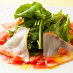 Lightly smoked marlin tuna salad