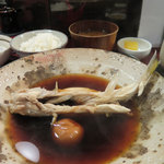 竹亭にしき - ランチ「煮魚 サバフグ 1,000円」