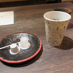 三陸食堂にし輝 - ランチについてくるアイスコーヒー(ホットも選べる)