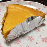 欧風カレー工房チロル - かぼちゃのチーズケーキだよ〜