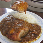 館ヶ森ファームマーケット - 高原豚100％ハンバーグカレー